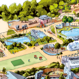 Plattegrond Ouwehands Dierenpark Ouwehands Dierenpark