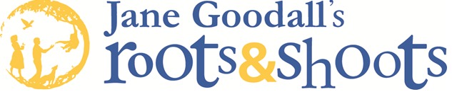 Jane Goodall Roots en Shoots logo